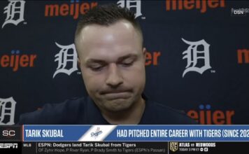 Tarik Skubal Fights Back Tears After Tigers Trade Ace to Dodgers