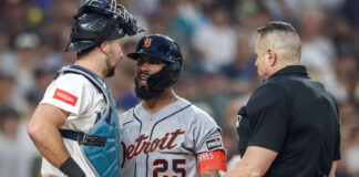Benches Clear After Gleyber Torres Hit in Tigers’ Loss to Mariners