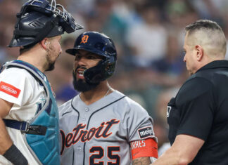 Benches Clear After Gleyber Torres Hit in Tigers’ Loss to Mariners