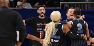 Enes Kanter Freedom Ejected After Courtside Confrontation With Natasha Cloud 🚫