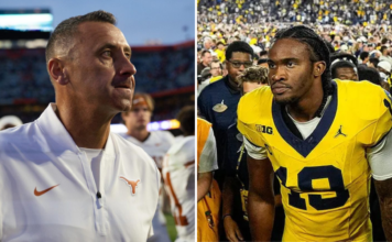 Steve Sarkisian Surprised Michigan Fans Stormed Field After WMU Win 😳