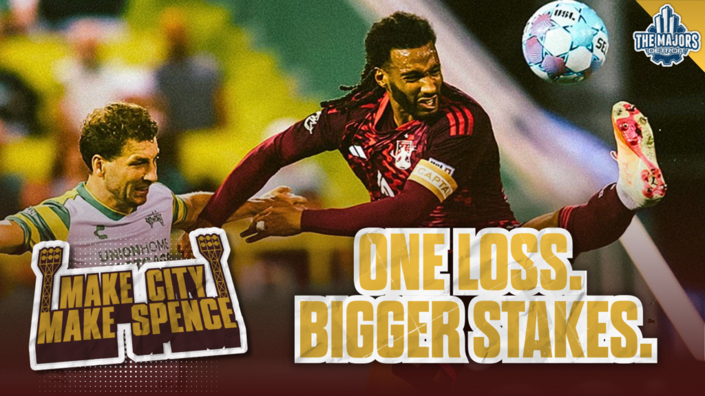 Make City Make Spence episode previewing Detroit City FC’s Louisville match after the Tampa Bay loss