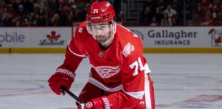 Red Wings open season against Rangers without Dylan Larkin 🏒